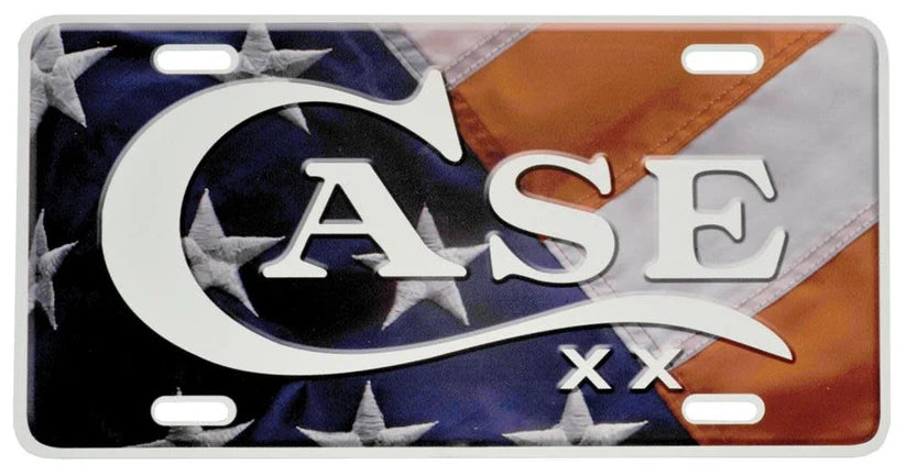 CASE FLAG LICENSE PLATE