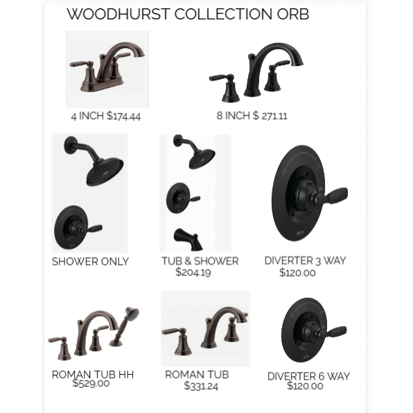 WOODHURST COLLECTION VENETIAN BRONZE