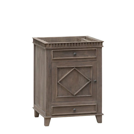 LK3826NT Rustic Wood 26" Vanity NO TOP