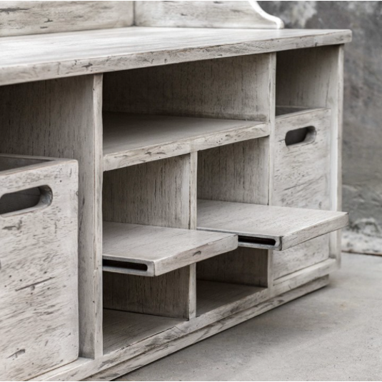 SS25421 ARDUSIN HOBBY BENCH, WHITE