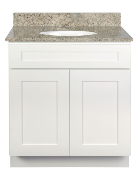 SSSWV3031D 30" Vanity Shaker White