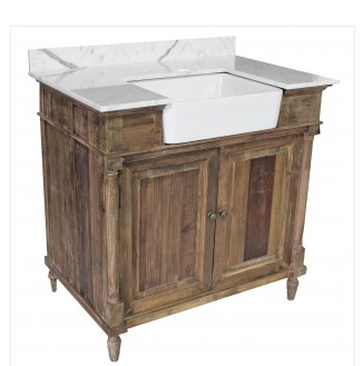 Reclaimed Pine Farmhouse Vanity- JJ1549