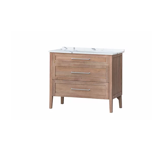 LK5142    42 " MANGO WOOD/QUARTZ TOP