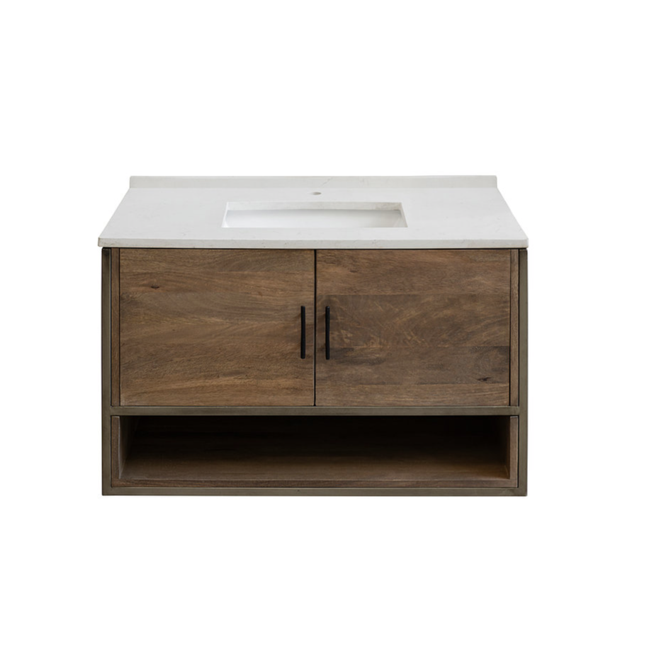 LK5336   36" MANGO WOOD WALL MOUNT