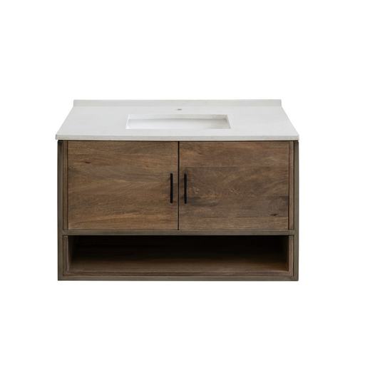 LK5336   36" MANGO WOOD WALL MOUNT