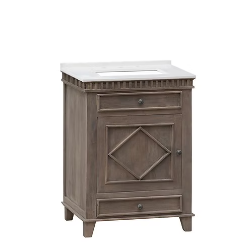 LK3826WT 26" DISTRESSED WOOD