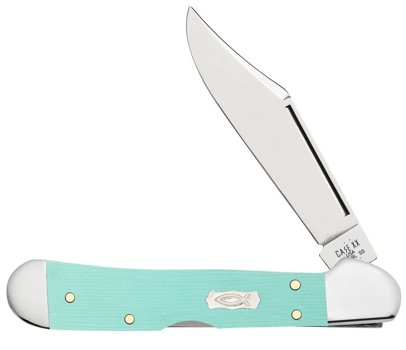 SEAFOAM GREEN MINI COPPERLOCK
