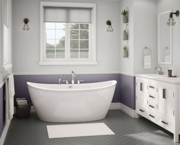 66" MAAX DELSIA 6636 WHITE