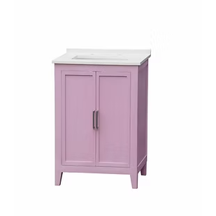 ASPEN 25" PINK VANITY