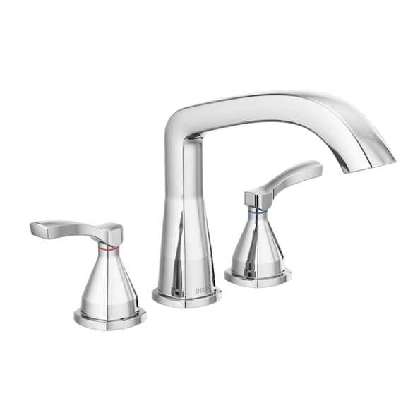 STRYKE CHROME ROMAN TUB TR76PR LUMICOAT