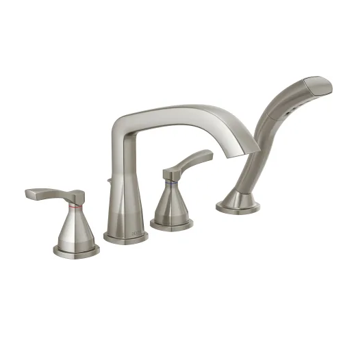 STRYKE ROMAN TUB STAINLESS WITH HAND HELD TRH76SS LUMICOAT