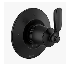 WOODHURST BLACK DIVERTER TRIM 6 FUNCTION TT632BL 160