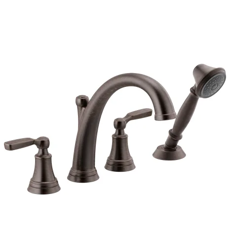 WOODHURST VENETIAN BRONZE ROMAN TUB WITH HANDHELD TRH32RB
