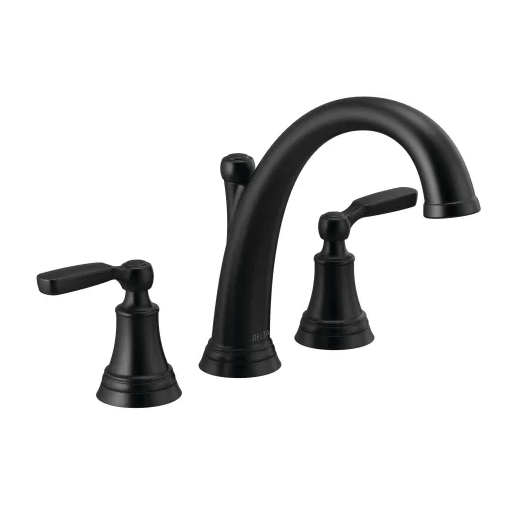 WOODHURST BLACK ROMAN TUB TR32BL