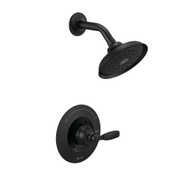 WOODHURST BLACK SHOWER ONLY TS32BL