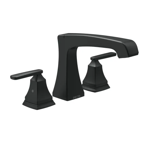 ASHLYN BLACK ROMAN TUB WITH HANDHELD TRH64BL 659