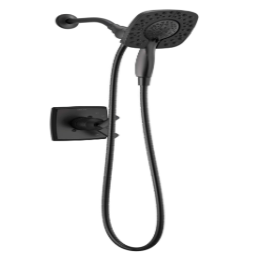 ASHLYN BLACK SHOWER TRIM 17 SERIES WITH HANDHELD TS1764BLI 329
