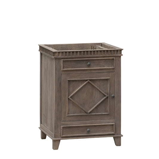 LK3826NT Rustic Wood 26" Vanity NO TOP