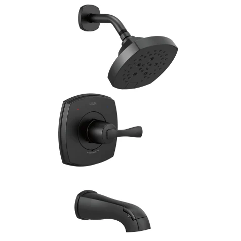STRYKE TUB AND SHOWER BLACK 14 SERIES TTS776BL