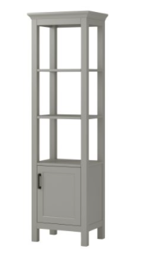 Hollis 20″W x 68″H Linen Cabinet in Grey